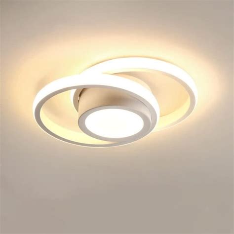 DELIPOP Plafonnier LED Rond Lampe De Plafond Moderne 32W 2400LM