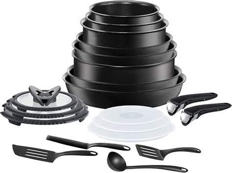 Tefal Ingenio Performance 20 Piece Cookware Set Induction Saucepans