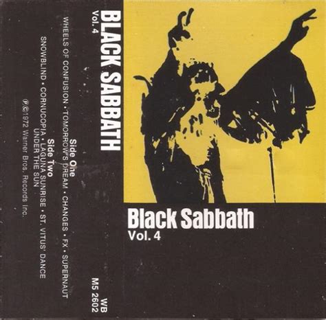 Black Sabbath Black Sabbath Vol 4 Encyclopaedia Metallum The