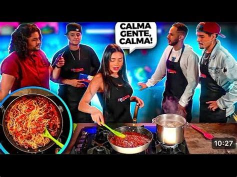 Tente Não rir em Coringa na cozinha ep 5 ft Taina Costa Alef Muhammad e