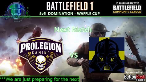 Battlefield 1 5v5 Domination Waffle Cup Live Youtube