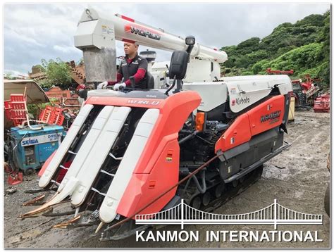 Usedjapanesetractors Jp Kubota Wr Combine Rice Harvester