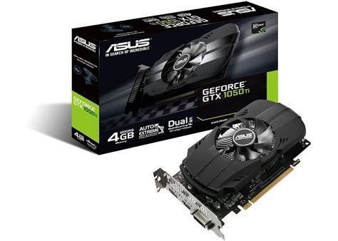 Nvidia Asus Pheonix Geforce Gtx 1050 Ti 4g Graphics Card Ph Gtx1050ti