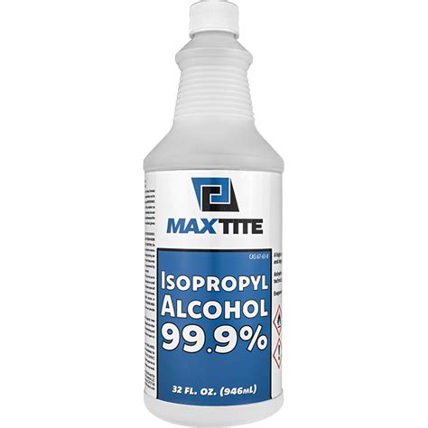 Isopropyl Alcohol 99.9% – MaxTite