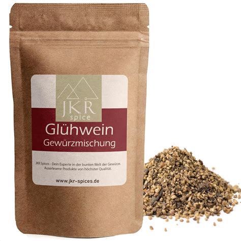 JKR Spices Glühweingewürz geschrotet 500g Ideal für Glühwein Punch