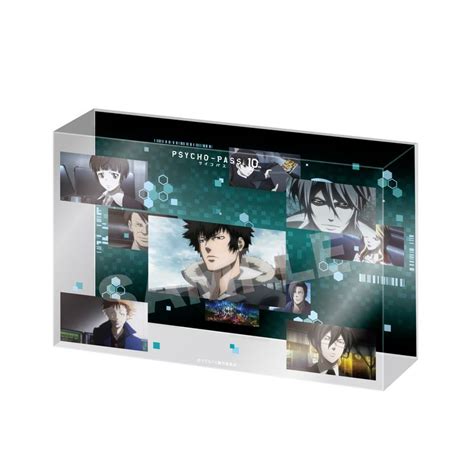 『psycho Pass サイコパス』クリスタルアートボード 01 一期 人気アニメやキャラクターグッズの通販 くりすと！