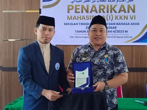 Penarikan Mahasiswa Kkn Stiba Makassar Di Moncongloe Ucapan Terima