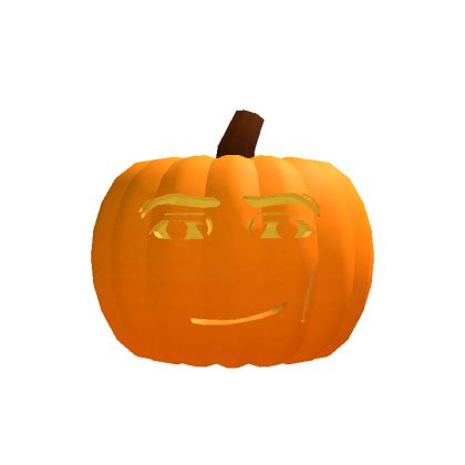 Man Face Pumpkin - Roblox