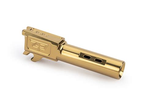 P365 Barrel Ported Tin Gold Zaffiri Precision