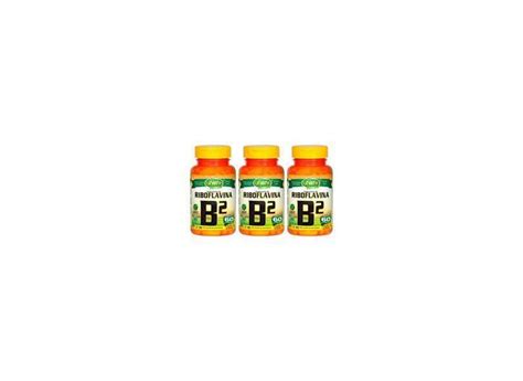 Vitamina B2 Riboflavina 60 Cápsulas 500mg Unilife Kit 3 Unidades o