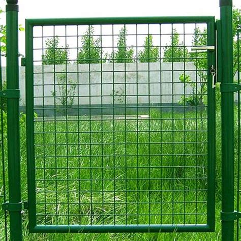 Welded Wire Mesh Gate with Metal Frame