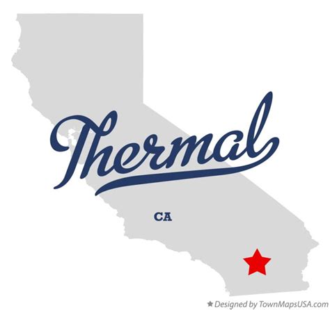 Map of Thermal, CA, California