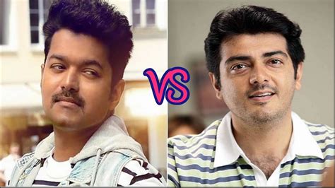 Thalapathy Vs Thala Who Is Looking Better Decide Yourself Youtube