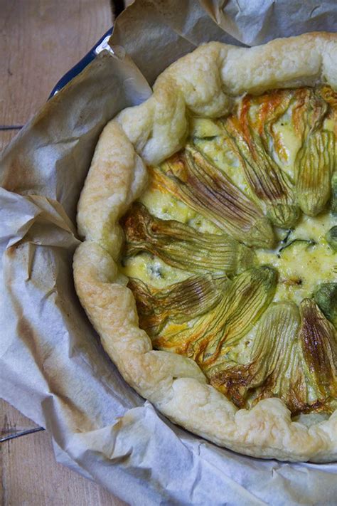 Torta Salata Con Zucchine E Fiori Di Zucca Artofit