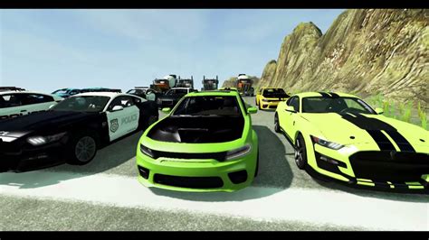 Downhill Mountain Mayhem Beamng Drive Gameplay Crashing On The