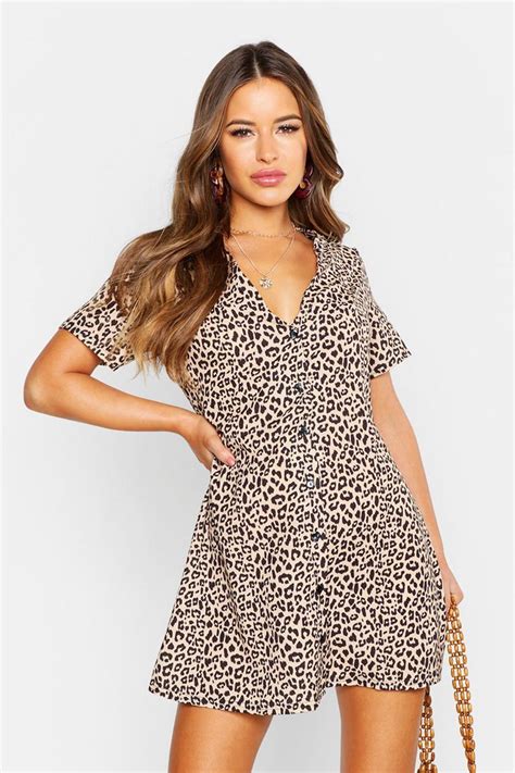 Kefaret Dinlemek Patlıcan Boohoo Leopard Print Dress Biftek Bir Mektup