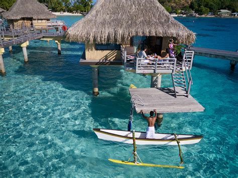 Bora Bora Huts On Water