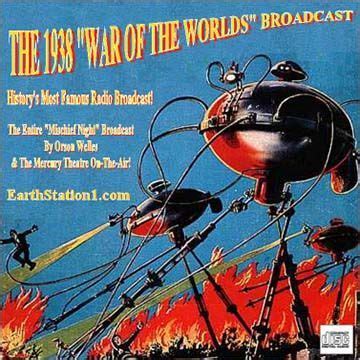 War Of The Worlds Radio Broadcast Old Time Radio War Of The