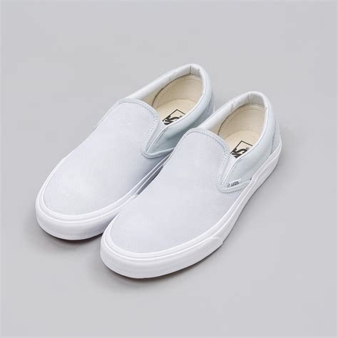 Vans Suede Classic Slip-on In Light Blue for Men - Lyst