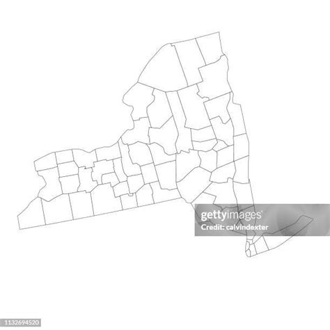 48 New York Map Counties Stock Photos, High-Res Pictures, and Images - Getty Images