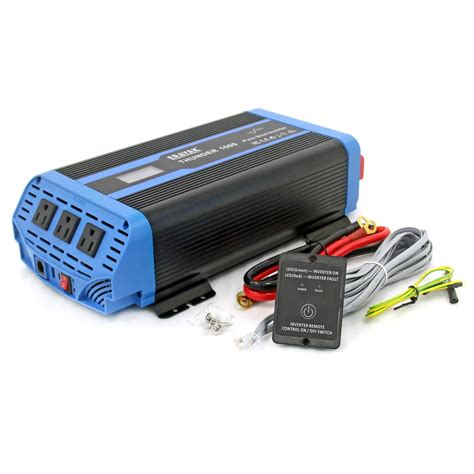 Erayak W Pure Sine Wave Inverter V Dc To V Ac Converter For