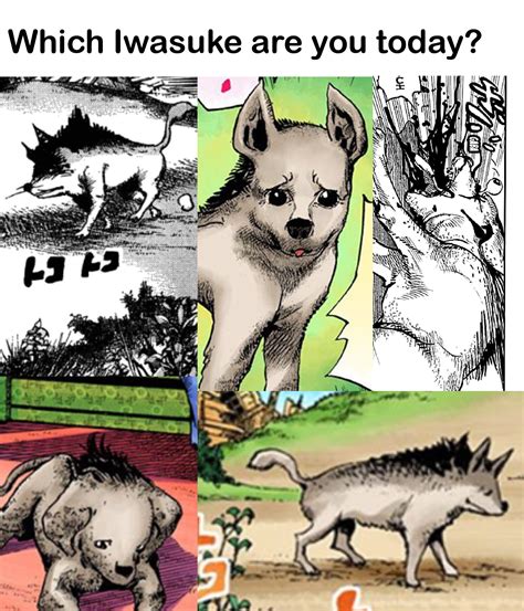 Iwasuke> Every JOJO protag : r/ShitPostCrusaders