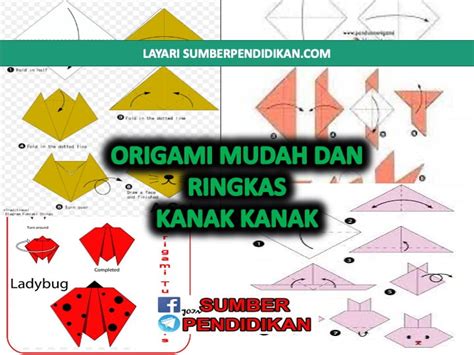 Origami Mudah Untuk Kanak Kanak