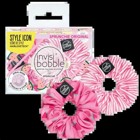 Invisibobble SPRUNCHIE DUO Fruit Fiesta One In A Melon Hiusdonitsi 2