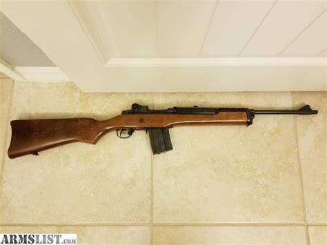 Armslist For Saletrade Ruger Mini 14 Wood Stock Mini14
