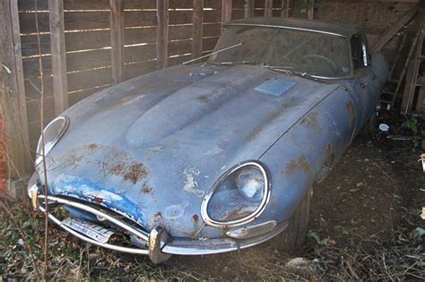 True Blue Barn Find 1967 Jaguar E Type Barn Finds