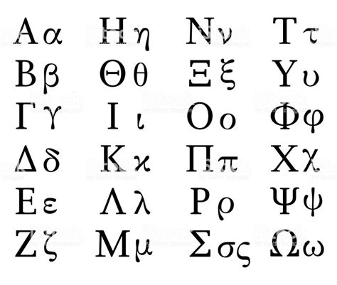 Diagram Alphabet Grec Quizlet