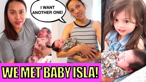 WE MET BABY ISLA | @simply rhaze & DANS BABY - YouTube