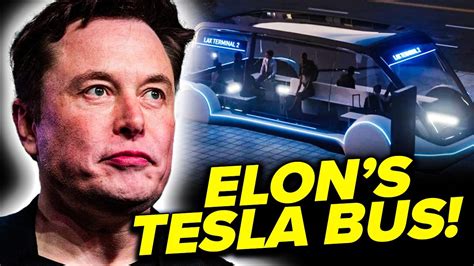 Wheres Elon Musks Tesla Bus Youtube