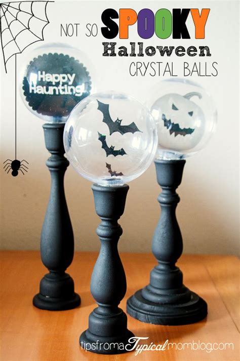 Halloween Crystal Balls DIY Decor