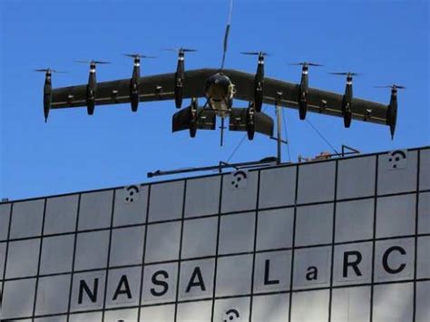 Nasas New Ten Engine Hybrid Drone Can Fly Like A Helicopter