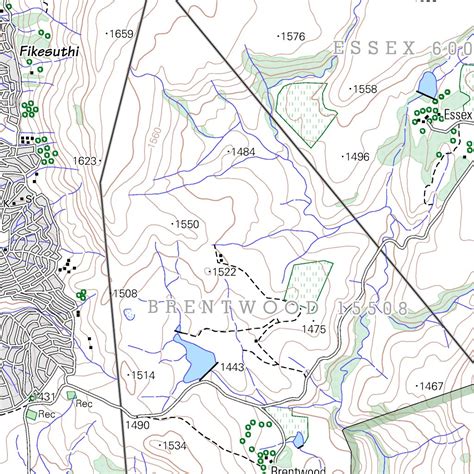 2929db Impendle Map By Chief Directorate National Geo Spatial Information Avenza Maps