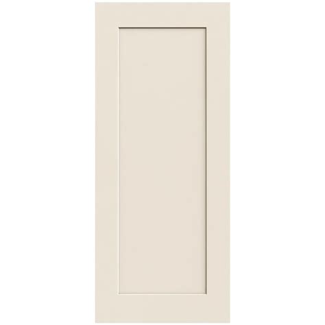 Codel Doors 26 X 80 Primed 1 Panel Madison Molded Hollow Core Slab