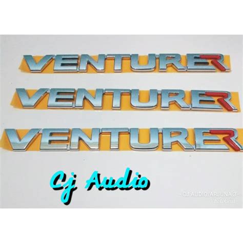 Emblem LOGO VENTURER INNOVA VENTURER ORIGINAL Shopee Malaysia