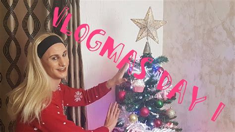 Vlogmas Day 1 Putting The Xmas Tree Up Youtube