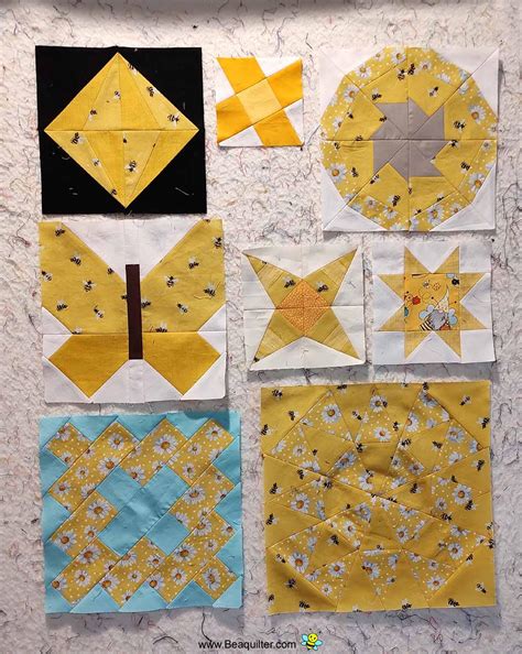Yellow Blocks Beaquilter