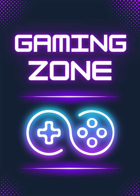 Wall Art Print Gaming Zone Gifts Merchandise Europosters