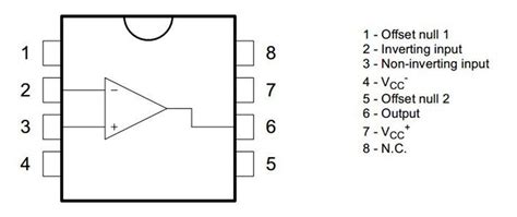 5 X Ua741cn Dip8 Single Operational Amplifier Through Hole All Top Notch