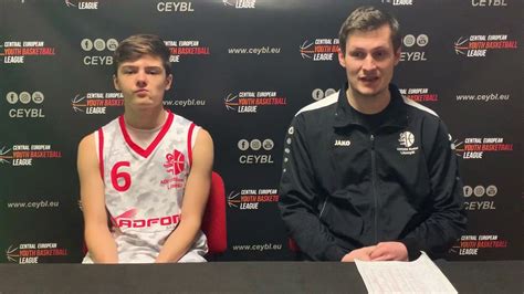 CEYBL Tournament Handlová press Basket Litomyšl UKS SP 27 Katowice