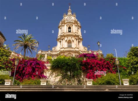 Cathedral Duomo Di San Giorgio Baroque Modica Monti Iblei Val Di