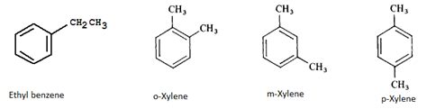 The Number Of Isomers Of Molecular Formula C8H10 Containing Benzene