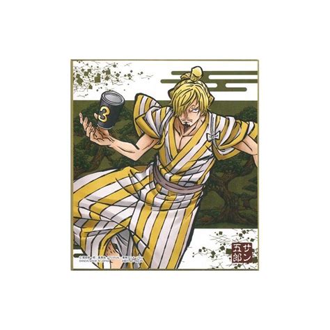 One Piece Shikishi Art Wano Kuni Bandai