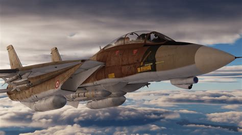 Fictional F 14A TurAF 112th Şeytanlar ex IRIAF Alicat camo