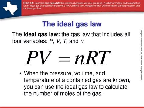 Ppt The Ideal Gas Law Powerpoint Presentation Free Download Id3608170