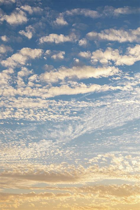 Cirrocumulus Clouds Sunset Sky Cloudscape Photograph By Juhani Viitanen Pixels