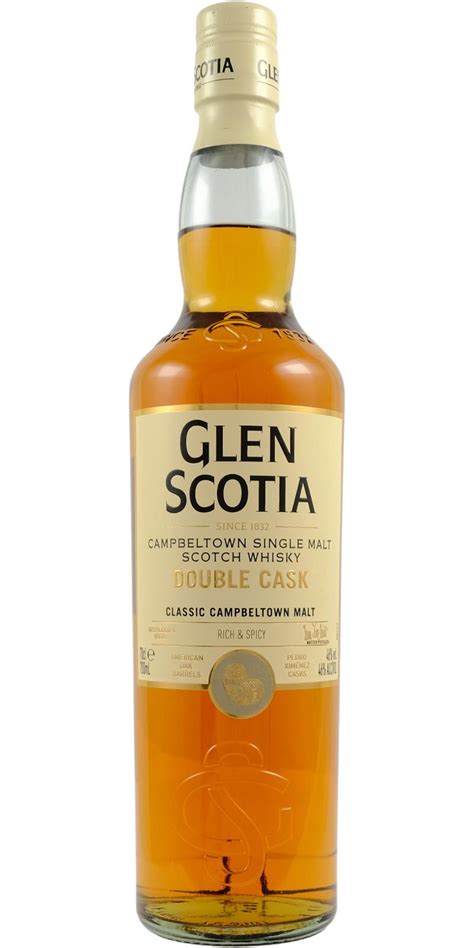 Glen Scotia Double Cask Classic Campbeltown Malt American Oak Barrels